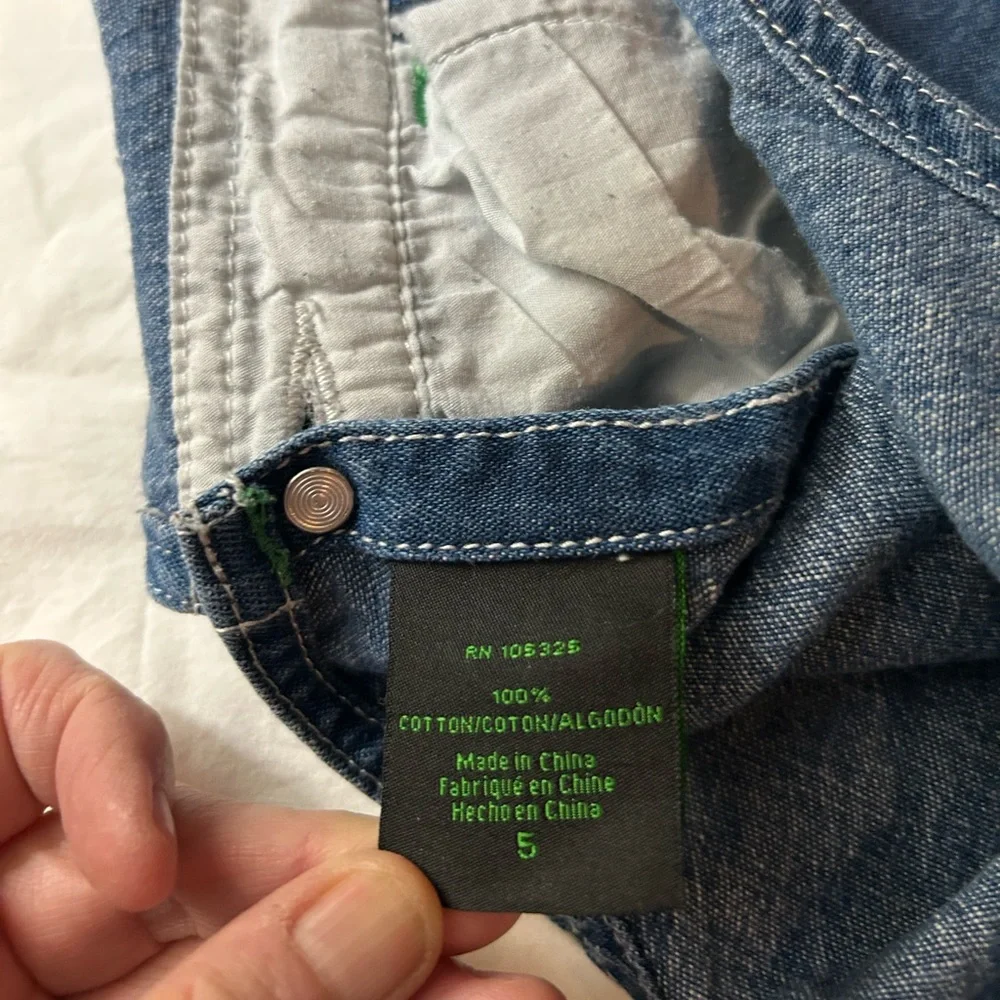 Boys size 5 LOT JOHN DEERE Overalls & Green JARVIS ARCHER Cableknit Sweater‎ 5
